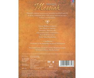 WALKER ANTHONY - HANDEL: MESSIAH - A SACRED ORATORIO NEW DVD