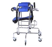 Walker Children with Cerebral Palsy, Cerebral Palsy Disability Walker for Kids - Height Adjustable Rollator Walking for Child Rehabilitation, Lightweight Aluminum Rolling Walking