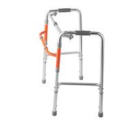 Walker Elderly Walkers Walking Aids Four-Legged Crutches Can Be Folded Non-Slip Walking Stick with Hospital Space-Saving kxtmm