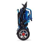 Walker, Electric Wheelchairs Folding Lightweight Aluminium Travel Deluxe Compact Power Chair Portable Mobility Rollator Indoor/Outdoor with Backrest Times