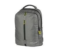 Walker Elite 2.0 42125-375 School Backpack with 2 Compartments, Zip Pocket on the Back, School Bag with Back Padding, Height-Adjustable Carry System, Adjustable Straps, gray, ca. 20 x 46 x 32 cm,