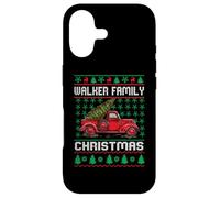 Walker Family Ugly Christmas Sweater Red Truck Funny Xmas Case for iPhone 17
