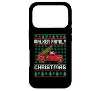 Walker Family Ugly Christmas Sweater Red Truck Funny Xmas Case for iPhone 17 Pro
