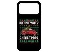 Walker Family Ugly Christmas Sweater Red Truck Funny Xmas Case for iPhone 17 Pro Max