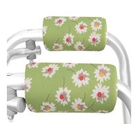 Walker Handle Cushions Universal Walker Hand Grip Covers with Strap Soft Foam Padding Walking Crutches Cover