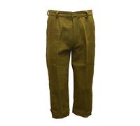 Walker & Hawkes - Men's Derby Tweed Plus Fours Northfield Breeks - Dark Sage - 34