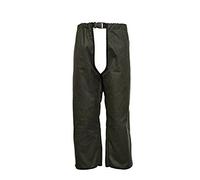 Walker & Hawkes - Unisex Wax Treggings Trousers 100% Cotton - Olive - Medium