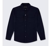 Walker & Hunt Men's Mason Overshirt in Navy | Size: 2XL Walker & Hunt Navy 2XL
