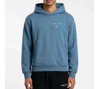 Walker & Hunt Men's St Tropez Tennis Club Hoodie in Blue | Size: Medium Walker & Hunt Blue M