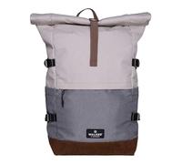 Walker laptop backpack with laptop compartment Concept Roll Up Two Backpack 23L Popcorn/Grey multicolored