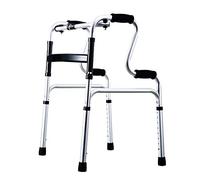 Walker,Light Aluminum Folding Walker,Walking Zimmer Frame Armrest - Adjustable Height Cane Holder for Seniors,Geriatric,Bariatric kxtmm