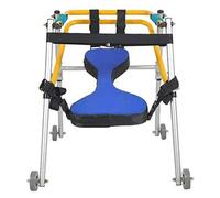 Walker,Lightweight Folding Four Wheel Rollator Walker with Padded Seat for Toddlers, Kids, Teens with Special Needs, Cerebral Palsy - Durable, Height Adjustable kxtmm