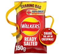 Walker Ready Salted Sharing Crisp 150g (Pack of 6)