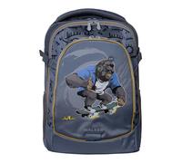 Walker school backpack with laptop compartment Fame 2.0 LED Backpack 28L Banana Slide gray