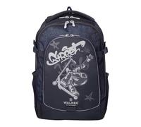 Walker school backpack with laptop compartment Fame 2.0 LED Backpack 28L Super Skate dark grey