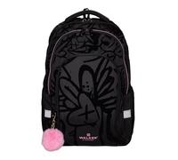 Walker school backpack with laptop compartment Fame Ace Backpack 28L Black Graffiti