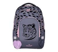 Walker school backpack with laptop compartment Fame Ace Backpack 28L Leopard gray