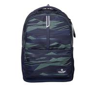Walker school backpack with laptop compartment Rey Backpack 30L Layers Green dark blue