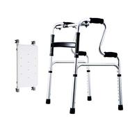 Walker,Shower Chair with Removable Pad,Foldable Bariatric Walker,Walking Zimmer Frame Aluminum Armrest Adjustable Height Cane Holder kxtmm