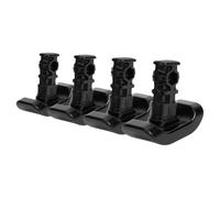 Walker Ski Glides, 4-Piece Mobility Aid Slider Set, Walker Feet Replacement for Seniors, Elderly Handicap Walking Accessory, Tile Concrete Carpet Indoor Outdoor Floor Safety