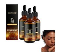 Walker Skin Protector Serum For Black Women, Anti-Aging Face Serum For Dark Circles & Fine Lines, Hydrating & Firming Skin Care, Fills Wrinkles & Lines, Lifting Effect (3 PCS)