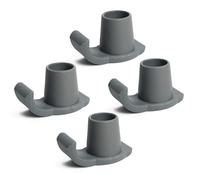 Walker Skis Glides 4 Pack for Folding Walkers, Walker Glides for Seniors, Essentials Walker Accessories Mobility Aid Accessory for Seniors