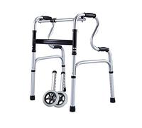 Walker, Standing Rehabilitation Folding Walker Upright Bariatric Medical Elderly Cane Standing Rehabilitation Handrail Frame Aluminum Alloy Walkers for Seniors Crutch kxtmm