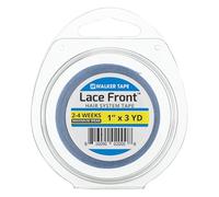 Walker Tape Lace Front Blue Hair System Adhesive Tape Roll, 1 Inch x 3 Yards, Dull Finish for Lace Wigs and Toupees, Double Eyelid