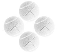 Walker Tennis Balls - Rubber, 4 Pre-Cut Tennis Balls, Noise Reducing Felt Design | Noise Reducing Felt Design, Non-Slip Rubber Liners For The Li