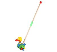 Walker Toy - Wooden Folding Educational Activity, Stability Assist Push Pull Trainer, Interactive Learning Center, Classic Timber Motion Station - For Boys Girls Indoor Outdoor