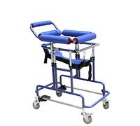 Walker,Upright Rollator Walker,Stand Up Walking Aid, 4 Wheel Medical Rolling Walker with Seat Cushions - Mobility Aid for Adult, Senior, Elderly & Handicap kxtmm