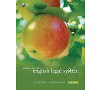 Walker & Walker's English Legal System