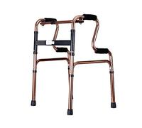 Walker,Walking Frame Folding Aluminium Limited Mobility Aid Elderly Walker Adjustable Height Rollator with Bath Seat kxtmm