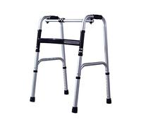 Walker Walking Frame Mobility Aids, Home Light Walking Frame Lightweight Aluminium with Wheels Sturdy Walking Device and Support kxtmm