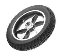 Walker Wheels Replacement, Wheels For Walker Wheelchair Replacement 12mm 6001 Bearing 10in Solid Tyre Rubber Inflatable Caster For Electric Front Wheelchair
