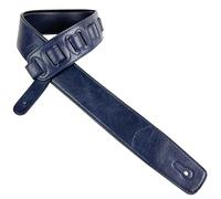 Walker & Williams G-52 Navy Blue Strap with Padded Back