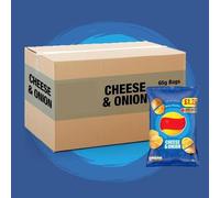 Walkerr Cheese & Onion Crisps PMP 18x70g Sold By Fantastic Trade Store | Wholesale Box | Wholesale Price