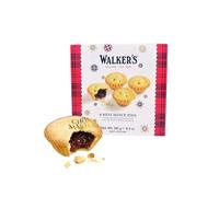 Walkers 9 Lux Miniature Mince Pies - Delicious Taste Of Christmas - Crumbly Buttery Pastry Packed With Plump Juicy Vine Fruits, Tangy Peel and Spices 225g