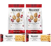 Walkers All Butter Shortbread Mini Easter Egg and Giant Finger Biscuit Easter Gifts - Vegetarian Kosher Pack of 2