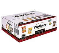 Walkers Assorted Shortbread Variety Mini Packs Biscuits (2 Boxes), White/Red Box, 100.0 count