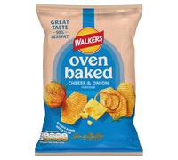 Walkers Baked Cheese & Onion Snacks Crisps 32 x 37.5g