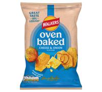 Walkers Baked Cheese & Onion Snacks Crisps 32 x 37.5g