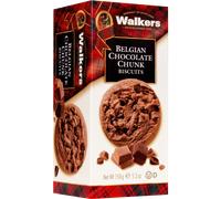 Walkers Belgian Chocolate Chunk Biscuits, Scottish biscuits with chocolate, 150g