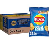 Walkers Cheese & Onion Crisps 32x32.5g (wholesale Box)
