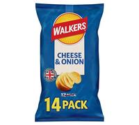 Walkers Cheese & Onion Multipack Crisps 14x25g
