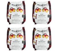 Walker's Chocolate Chip Shortbread, Mini Wee Shorties, 6 x 25g Bags, 4 Pack, Baked in Scotland