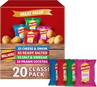 Walkers Classic Variety Multipack Crisps Box 20x25 g