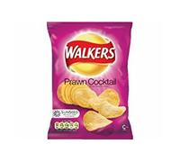 Walkers Crisp Prawn Cocktail 32.5g Bags (Box of 32)