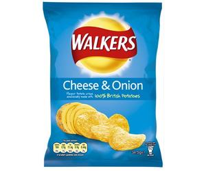Walkers Crisps Cheese and Onion 32.5 grams (48 Pack)