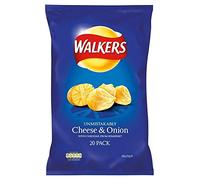 Walkers Crisps - Cheese & Onion (20x25g)